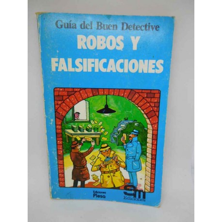 Libro Robos y Falsificaciones. Plesa. SM. Guía del Buen Detective.