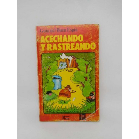 Libro Acechando y Rastreando. Plesa. SM. Guía del Buen Espía. Ref 1.