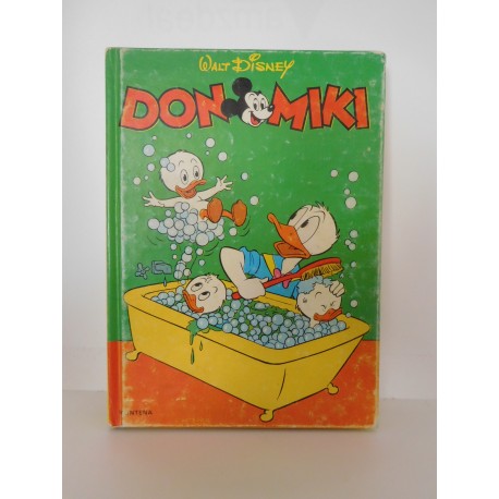Retapado Don Miki números 344, 345 y 346. Feliz Aniversario Pato Donald.