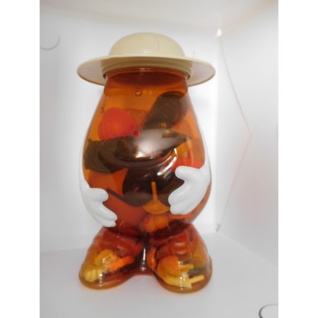 Figura grande de Mister Potato. Con muchas piezas en interior. Hasbro 2002. Ref 1.