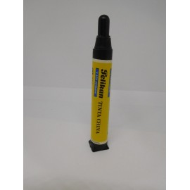 Antiguo tintero con gotero de goma Pelikan tinta azul