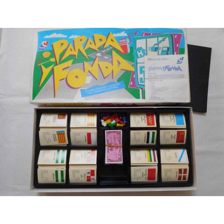 Juego de mesa Parada y Fonda. Cefa. Años 80.