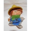 Muñeco Kinito Pastor. Años 60. Regalo promocional Kina San Clemente. Figura tamaño grande.