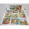Lote de once minipuzzles Boga año 1969. Articulo típico de quiosco. nuevos.