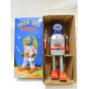 Robot de Hojalata. Deep-Sea. A cuerda. En caja.