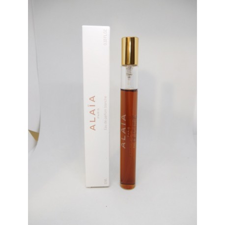 Miniatura Minitalla Alaia Paris. Eau de Parfum Blanche. 10 ml en caja.