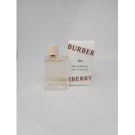 Miniatura Burberry Her. EDP 5 ml en caja.