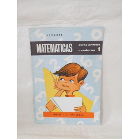 Cuadernillo Alvarez Curso Primero nº1. Miñón. 1966. Nuevo