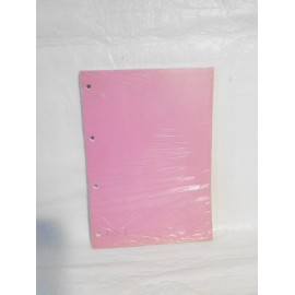 Recambio carpeta de anillas tamaño cuartillas.  Años 70. Nueva.