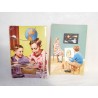 Dos postales escenas de niños. Años 60.