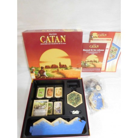 Juego de mesa Catan el juego marca Devir con ampliación o expansión