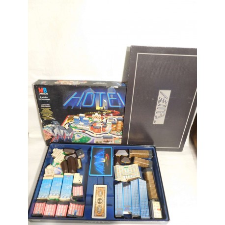 Juego de mesa Hotel. 1ª Edición. MB España. Años 80. Una joya. Ref 2