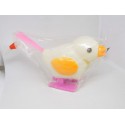 Pajarito a cuerda en plástico. Años 70.