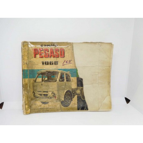 M69 magnifico catalogo de piezas de recambio del camión Pegaso 1060 1ª edición 1962