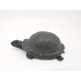 Tortuga en goma blanda fabricada en Hong Kong. Años 80.