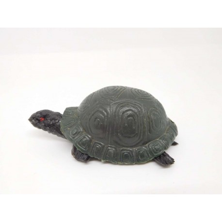Tortuga en goma blanda fabricada en Hong Kong. Años 80.
