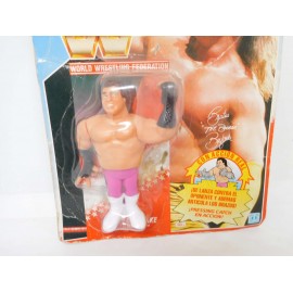 Pressing Catch WWF Brutus El Barbero.  En blister.  A&ntilde;os 90.