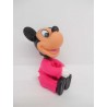 Antiguo muñeco de Mickey de goma con pinza. Años 70.