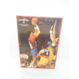 Cromo adhesivo Epì Gigantes del Basket años 80.