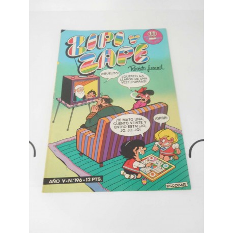 Revista Zipi y Zape nº 196