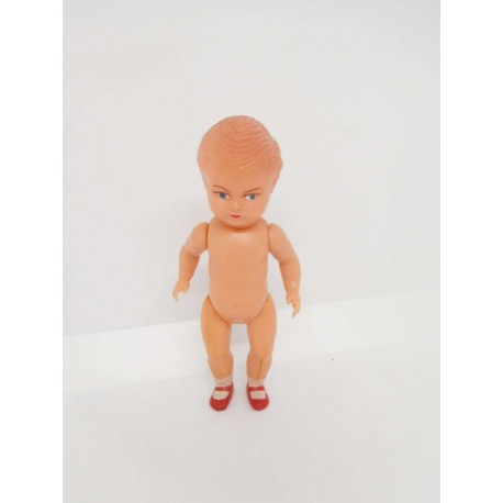 Muñeca fabricada en celulosa. Años 50-60.