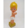 Muñeco de goma publicidad Nenosan. La Toja. Premium. Años 70.
