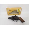 Revolver pistola de juguete Gonher. nº78. Caja marón.