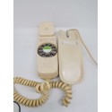 Teléfono antiguo. Modelo Gondola. Color crema. Años 70. Citesa.