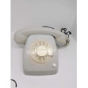 Teléfono antiguo. Modelo Heraldo. Color gris. Años 80. Citesa.