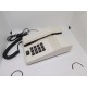Teléfono antiguo. Modelo Teide. Color blanco. Años 80. Ref 2