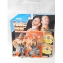 Pressing catch años 90 WWF Hermanos Sacamantecas en blister doble. año 1991. ref 1
