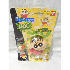 Blister Shinchan Moc de Bandai Ban dai con figura pvc caperucita