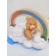 Oso amoroso Care Bear. Osomóvil multicolor. Con osito.