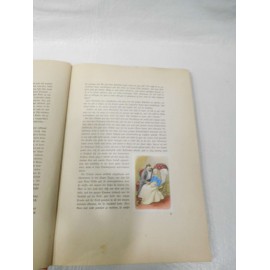 Libro de Heidi. Ed. Silva. Zurich. 1946. Con cromos como ilustración. Texto en Alemán.