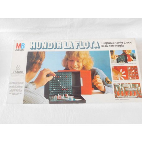 Juego Hundir la Flota de MB. Año 81. Ref 2
