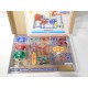 Juego de componentes electrónicos para hacer circuitos sin riesgo. Para niños. Ref 2