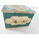 Bonita caja metálica antigua de Té Pompadour años 50-60