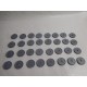 Lote de 32 monedas Ruta del Tesoro de 100 reales. Cefa.