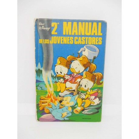 Libro 2º Manual de los Jóvenes Castores. Años 80. Ed. Montana. Ref 3