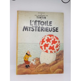Las Aventuras de Tintín. La Estrella Misteriosa.  Primera edición. Casterman. 1949. En francés.