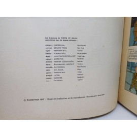 Las Aventuras de Tintín. La Estrella Misteriosa.  Primera edición. Casterman. 1949. En francés.