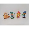 Lote de figuras pvc serie Belfy y Lillibit. Años 80. Nuevos. Fabricado por Tatsunoko. Serie completa