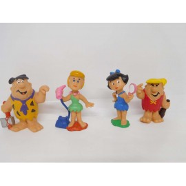 Figuras de pvc de Los Picapiedras The Flintstones. Bully. 1983. Hanna Barbera.
