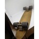 Antiguo monopatín en madera. Marca Nai. España.