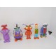 Lote 9 figuras pvc de Los Lunnis Los lunis. Televisión Española.