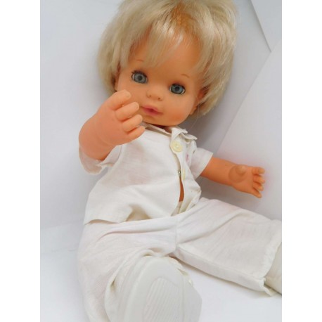 Muñeco Baby Mocosete. Años 70-80. Toyse. Todo original. Primera época.