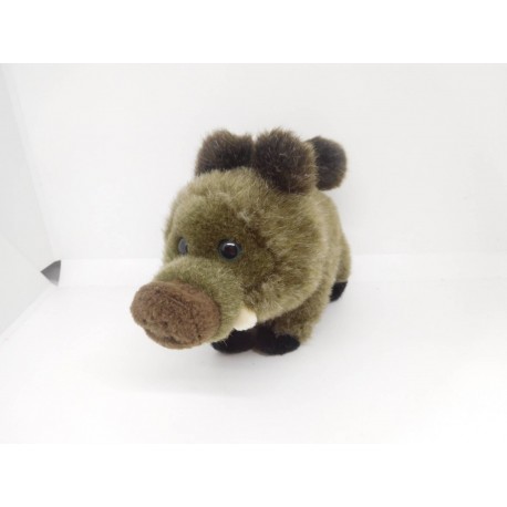 Bonito peluche de jabalí. Trudi. Italia. Nuevo.
