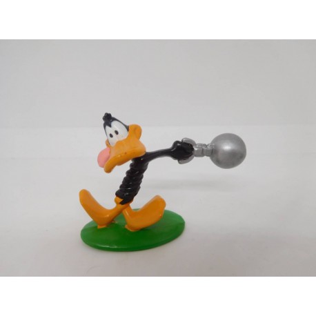 Figura del pato Lucas con peana. Croco.