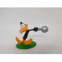 Figura del pato Lucas con peana. Croco.