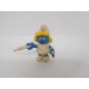 Figura pvc de Pitufina enfermera. Bootleg.